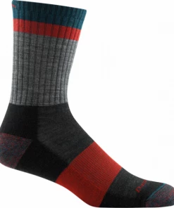 ACCESSORIES Men's Heady Stripe Micro Crew Lightweight With Cushion By Darn Tough