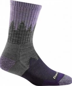 Women's Treeline Micro Crew Midweight With Cushion By Darn Tough