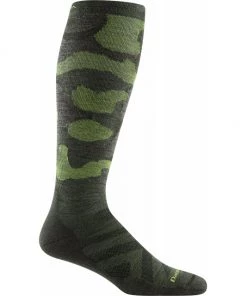 Men's Camo OTC Midweight With Cushion W/ Graduated Light Compression By Darn Tough