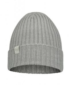 Merino Wool Knitted Hat Norval Light Grey By Buff ACCESSORIES