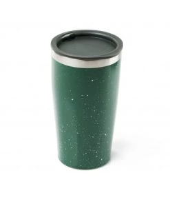 GSI Outdoors Glacier Stainless 16 Fl. Oz. Vacuum Tumbler- Green Spec By GSI