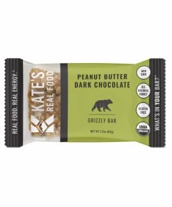 Food & Drink Single Bar | Peanut Butter Dark Chocolate By Kate's Real Food
