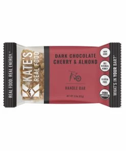 Food & Drink Single Bar | Dark Chocolate Cherry Almond By Kate's Real Food