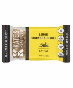 Single Bar | Lemon Coconut & Ginger By Kate's Real Food Food & Drink