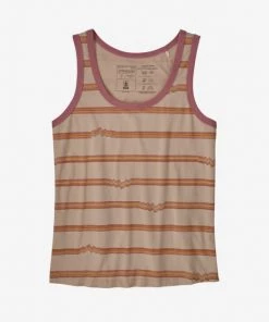 Women's Ridge Rise Stripe Repeat Organic Tank By Patagonia