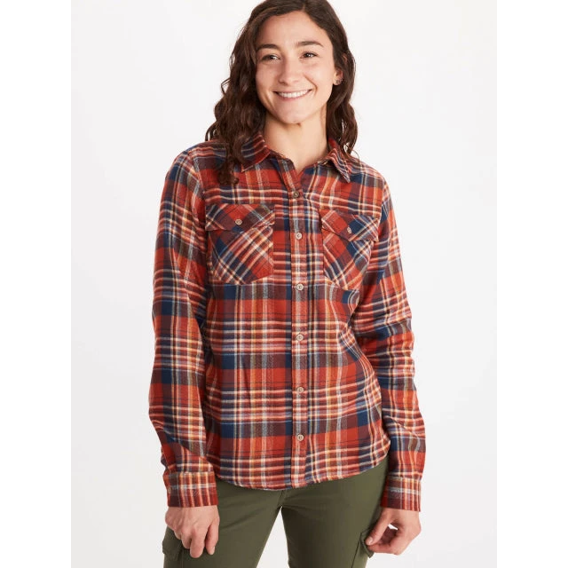 Women's Bridget Midwt Flannel LS By Marmot Tops 2 Women's Bridget Midwt Flannel LS By Marmot Tops